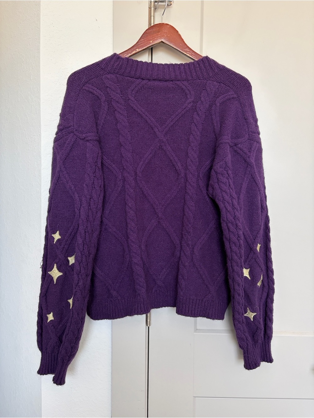TAYLOR SWIFT SPEAK NOW TAYLOR’S VERSION CARDIGAN PURPLE WOMENS XL/2XL - Picture 3 of 5
